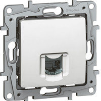 LEGRAND-764573 Niloé RJ45 Cat.6 UTP csatlakozóaljzat, fehér