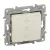 LEGRAND-764612 Niloé redőnynyomó (3 állású) 6A, mechanikus végállású motor közvetlen vezérléséhez, bézs