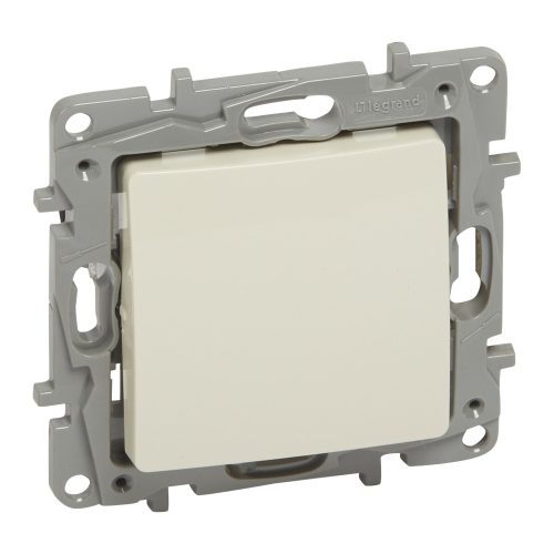 LEGRAND-764622 Niloé váltóérintkezős nyomó jelzőfénnyel, bézs