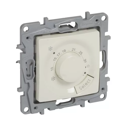 LEGRAND-764687 Niloé szobatermosztát 8A, bézs