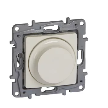   LEGRAND-764688 Niloé forgatógombos fényerőszabályzó 5 - 300 W (izzó, halogén), 2-vezetékes, bézs