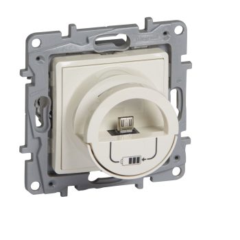   LEGRAND-764696 Niloé micro USB dokkoló, USB töltőaljzattal, bézs