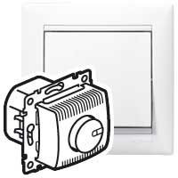 LEGRAND-770060 Valena forgatógombos fényerőszabályzó 100-1000W izzó- és halogénlámpához, fehér