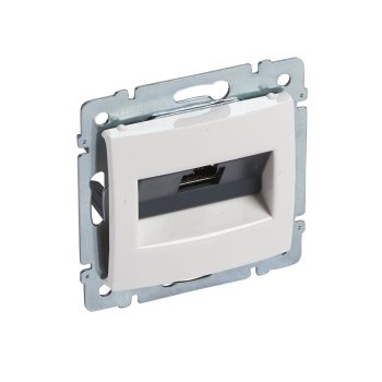   LEGRAND-770072 Valena RJ45 informatikai csatlakozóaljzat Cat.6A STP, fehér