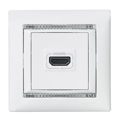 LEGRAND-770085 Valena HDMI csatlakozó, fehér