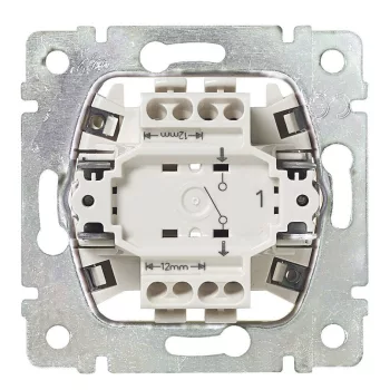 LEGRAND-770102 Valena kétpólusú kapcsoló alumínium