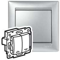 LEGRAND-770114 Valena redőnynyomó alumínium
