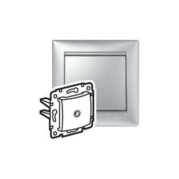 LEGRAND-770130 Valena TV aljzat végz 10dB alumínium