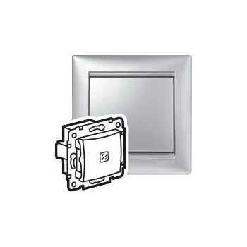   LEGRAND-770148 Valena keresztkapcsoló jelzőfénnyel alumínium