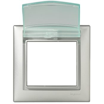 LEGRAND-770150 Valena IP44 egyes keret alumínium