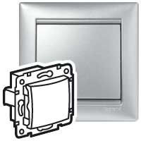 LEGRAND-770205 Valena váltókapcsoló 16A, alumínium