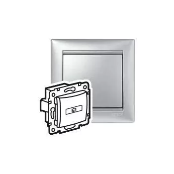 LEGRAND-770234 Valena hotelkártya kapcsoló alumínium