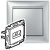 LEGRAND-770242 Valena 1xRJ45 LCS2 Cat6 UTP aljzat alumínium