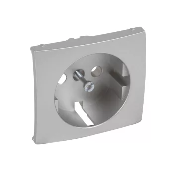 LEGRAND-770253 Valena 2P+F aljzat burkolat, alumínium