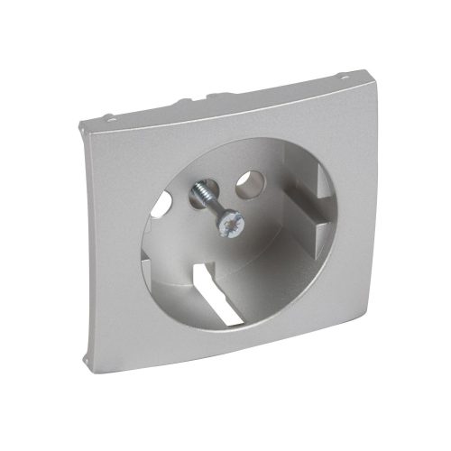 LEGRAND-770253 Valena 2P+F aljzat burkolat, alumínium