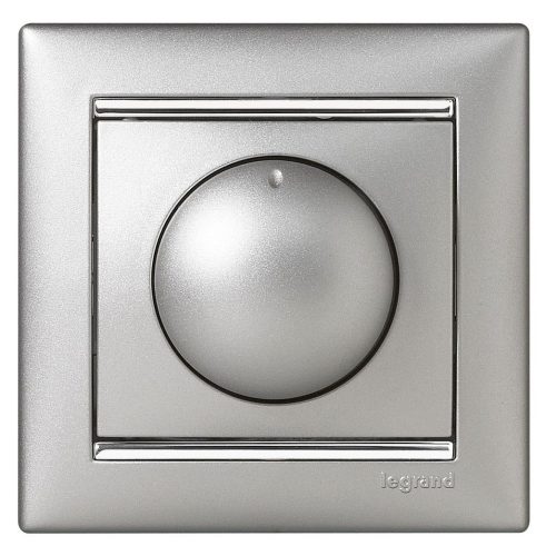 LEGRAND-770261 Valena forgatógombos fényerőszabályzó 40-400W (izzó- és halogén), alumínium