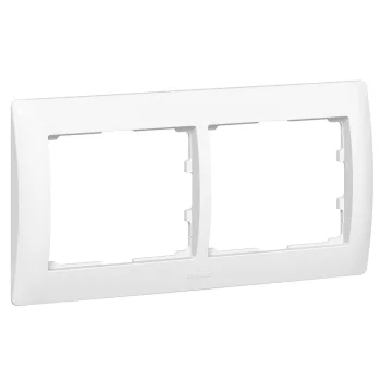 LEGRAND-771002 Galea Life keret 2-es vízszintes, fehér