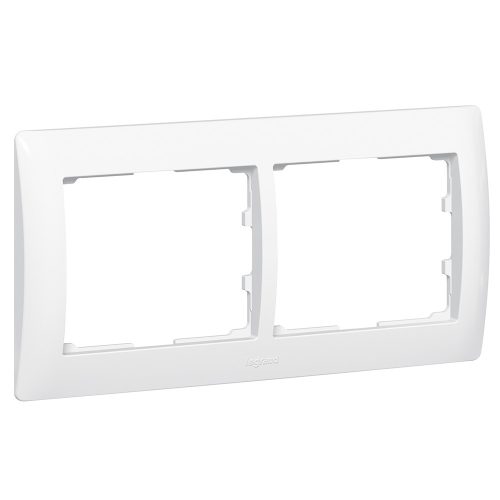 LEGRAND-771002 Galea Life keret 2-es vízszintes, fehér