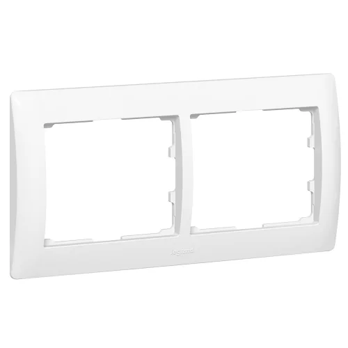 LEGRAND-771002 Galea Life keret 2-es vízszintes, fehér