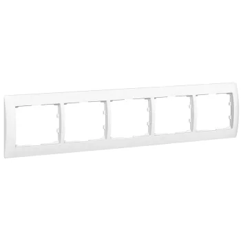LEGRAND-771005 Galea Life keret 5-ös vízszintes, fehér