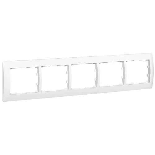 LEGRAND-771005 Galea Life keret 5-ös vízszintes, fehér
