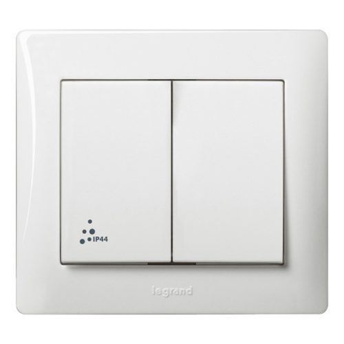 LEGRAND-771021 Galea Life csillárkapcsoló IP44, fehér