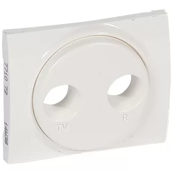   LEGRAND-771072 Galea Life TV-RD antenna-csatlakozóaljzat burkolat, fehér