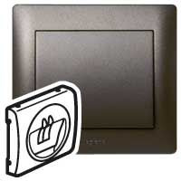 LEGRAND-771200 Galea Life mono hangszóróburkolat mélybronz