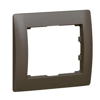 LEGRAND-771201 Galea Life keret egyes, mélybronz