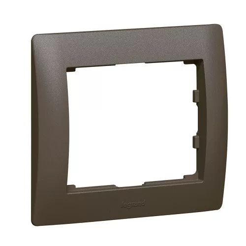 LEGRAND-771201 Galea Life keret egyes, mélybronz