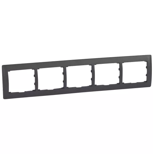 LEGRAND-771205 Galea Life keret 5-ös vízszintes, mélybronz