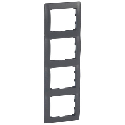 LEGRAND-771208 Galea Life keret 4-es függőleges, mélybronz