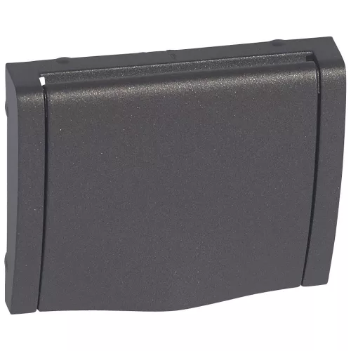 LEGRAND-771222 Galea Life 2P+F burkolat csapófedéllel, mélybronz