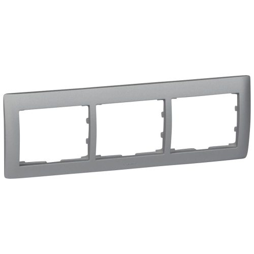 LEGRAND-771303 Galea Life keret 3-as vízszintes, alumínium