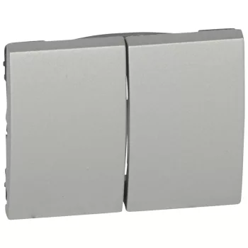 LEGRAND-771312 Galea Life kettős billentyű, alumínium