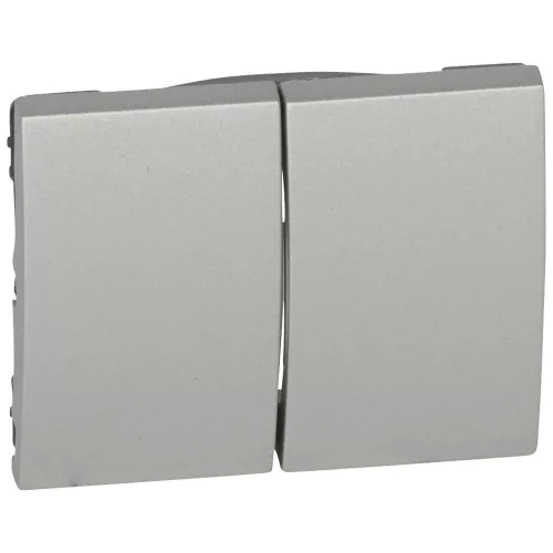 LEGRAND-771312 Galea Life kettős billentyű, alumínium