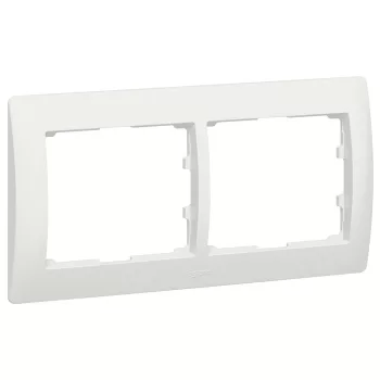   LEGRAND-771502 Galea Life keret 2-es vízszintes, gyöngyház