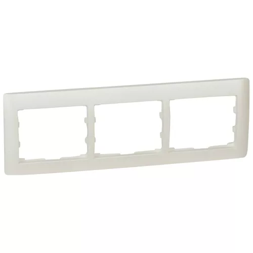 LEGRAND-771503 Galea Life keret 3-as vízszintes, gyöngyház