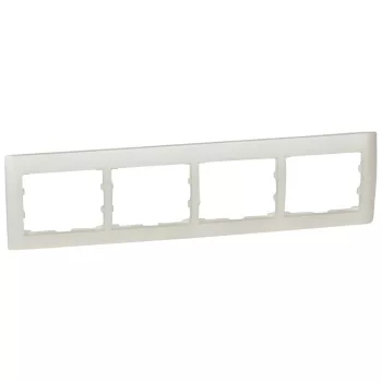   LEGRAND-771504 Galea Life keret 4-es vízszintes, gyöngyház