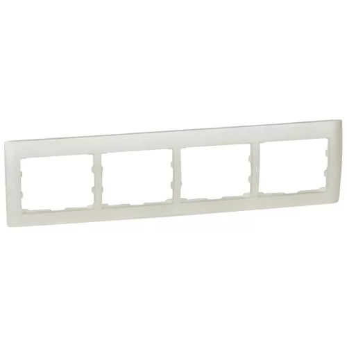 LEGRAND-771504 Galea Life keret 4-es vízszintes, gyöngyház