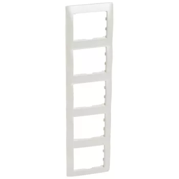 LEGRAND Galea Life keret 5-ös függőleges, gyöngyház