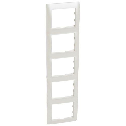 LEGRAND-771509 Galea Life keret 5-ös függőleges, gyöngyház