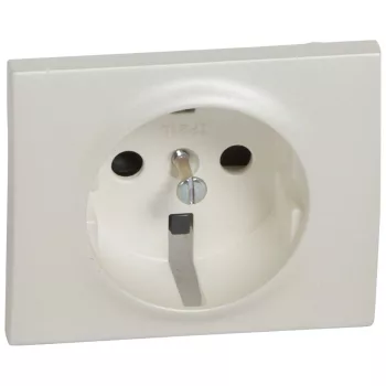   LEGRAND Galea Life 2P+F burkolat biztonsági zsaluval, gyöngyház