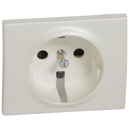 LEGRAND-771521 Galea Life 2P+F burkolat biztonsági zsaluval, gyöngyház