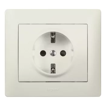 LEGRAND-771562 Galea Life 2P+F aljzat, rugós, gyöngyház