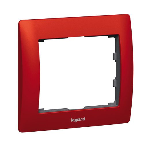 LEGRAND-771901 Galea Life keret egyes, csillámpiros