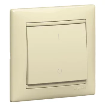   LEGRAND-774104 Valena kétpólusú kapcsoló 16A, elefántcsont