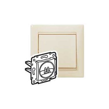   LEGRAND-774123 Valena hangszórócsatlakozó 2 kivezetéssel, elefántcsont