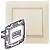 LEGRAND-774131 Valena 2xRJ45 LCS2 Cat5e UTP aljzat, körömmel, elefáncsont