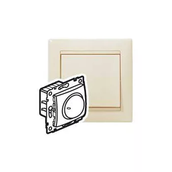   LEGRAND-774161 Valena forgatógombos fényerőszabályzó 40-400W (izzó- és halogén), elefántcsont